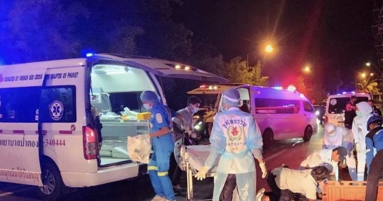 Phuket motorbike accident kills woman, seriously injures man