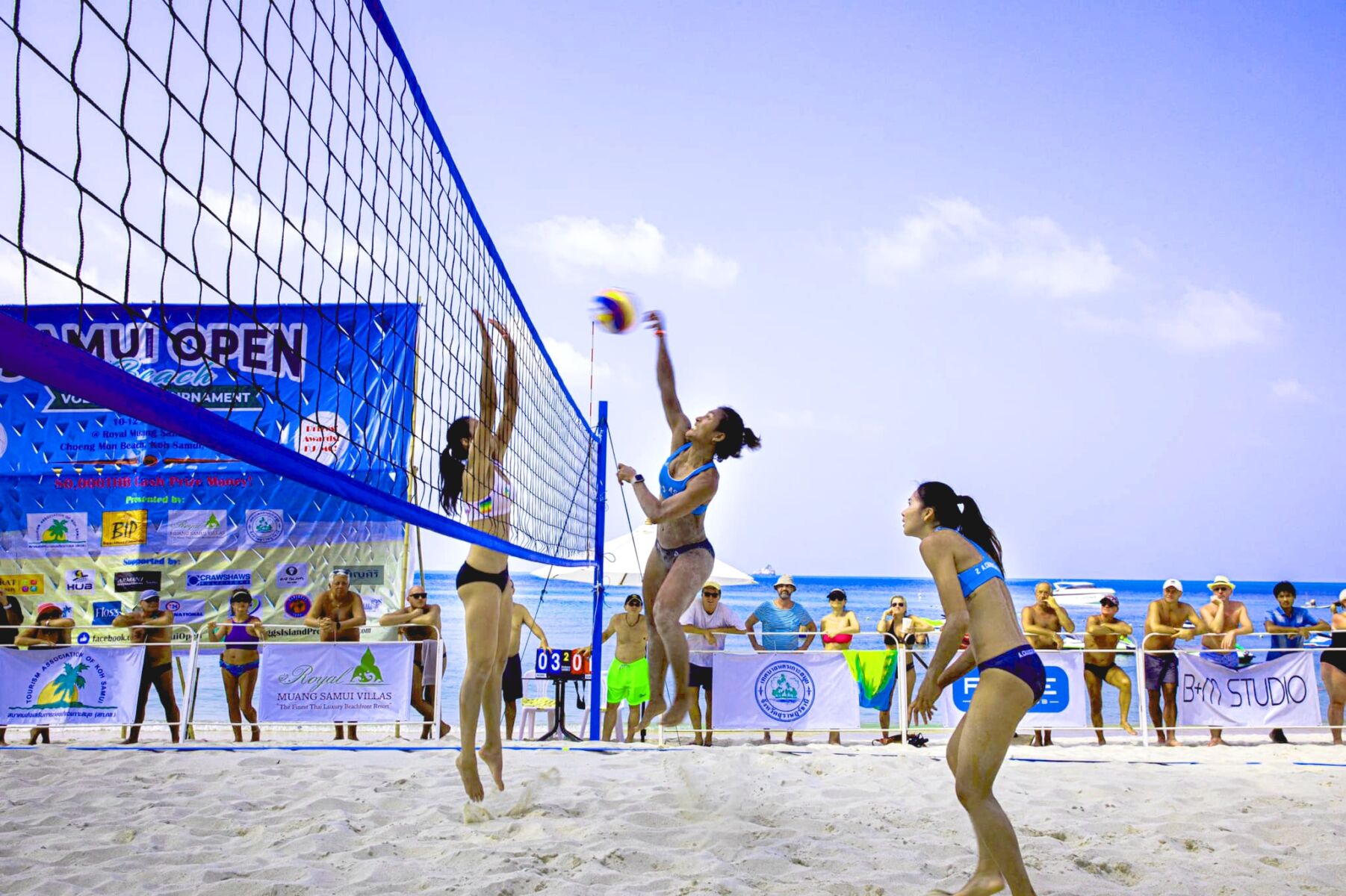 Samui Open Beach Volleyball Tournament boosts sports tourism