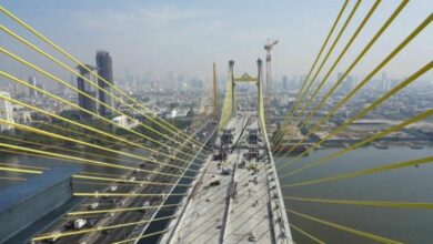 Bridge over Bangkok’s Chao Phraya river to be officially completed next year