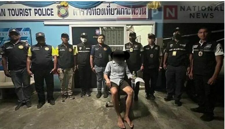 Russian man arrested in Koh Pha Ngan for overstaying visa 993 days