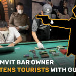 Sukhumvit bar owner threatens tourists with gun | Thaiger News Today | Thaiger