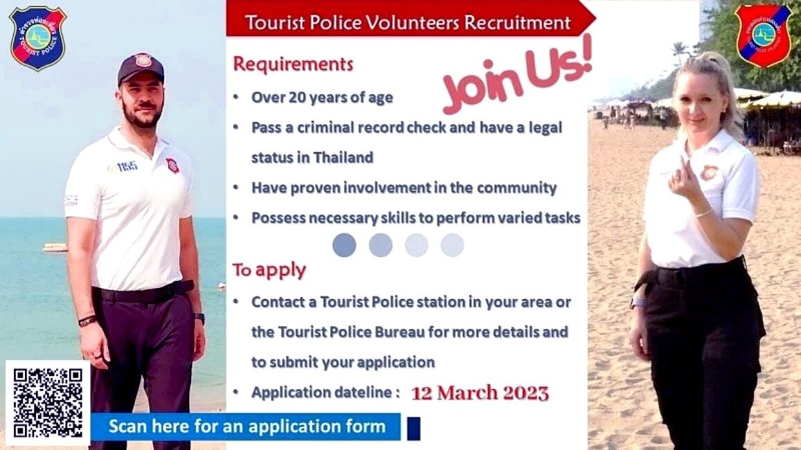 Do your part: sign up as a Phuket Tourist Police volunteer