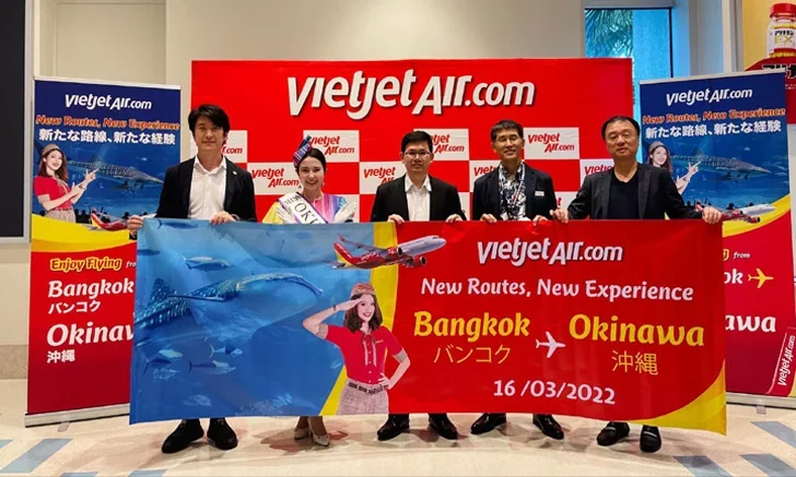 Thai Vietjet launches Bangkok – Okinawa route