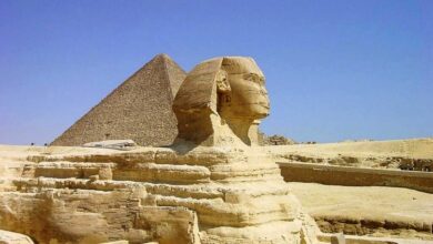Archaeologists in Egypt discover Sphinx statue related to Roman emperor