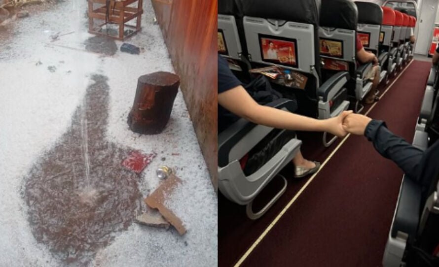 Thai AirAsia flight diverts to Chiang Mai Airport to escape hail storm