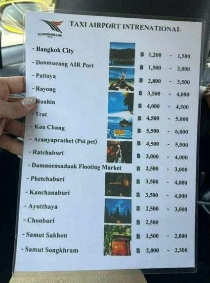 Shameless Bangkok taxi driver swindles foreigner at Suvarnabhumi Airport | News by Thaiger