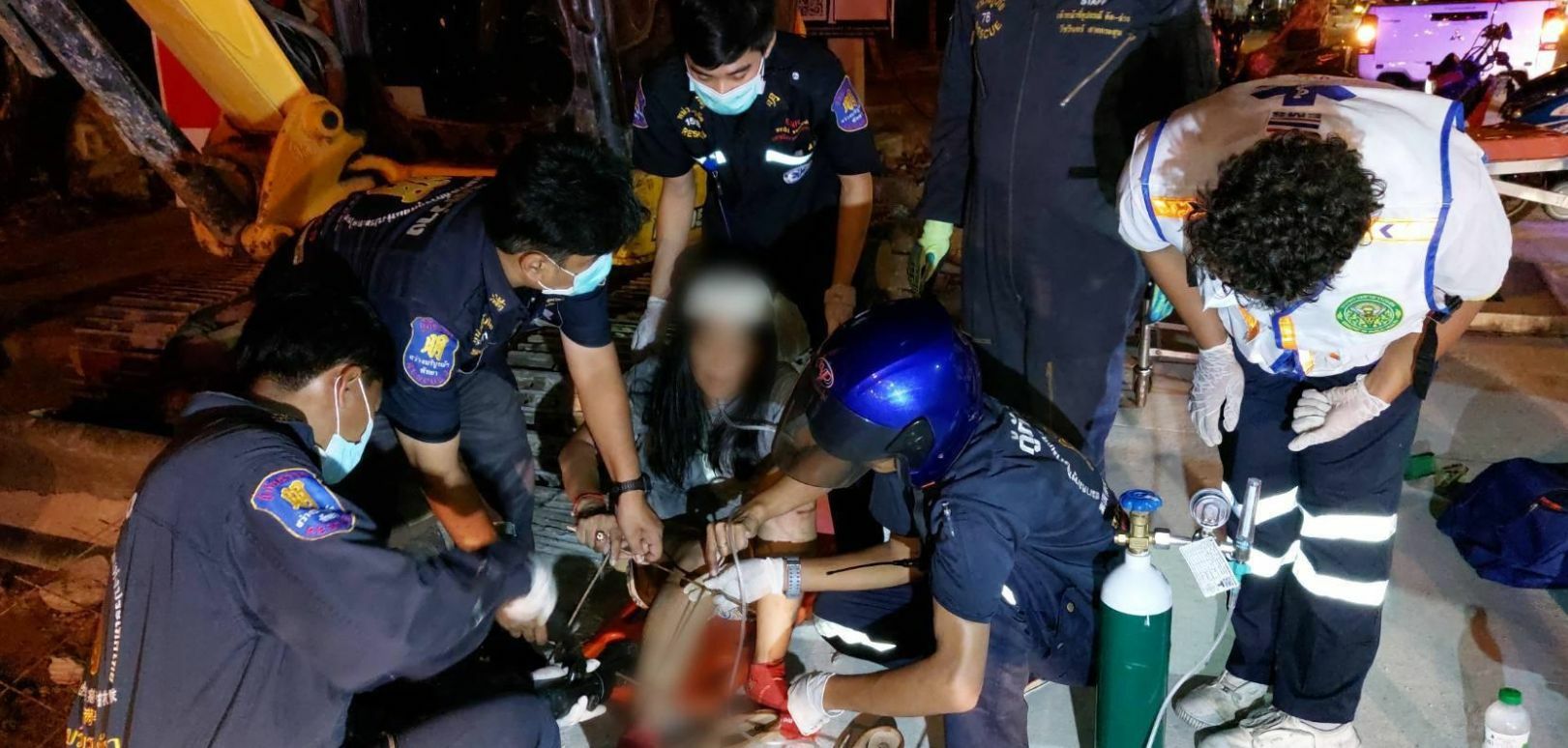 Wire mesh impales Pattaya tourist’s ankle