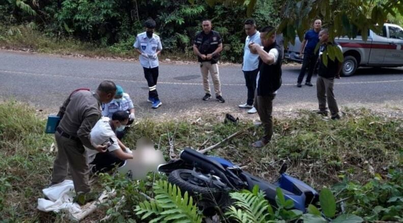 Phuket motorbike crash claims life of Russian tourist