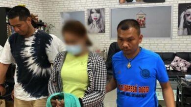 Cops catch transwoman changing hair colour after robbing Pattaya gold shop