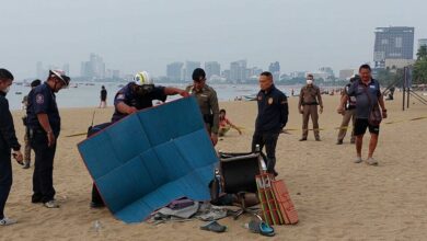 Beach vendor with disability stabbed to death in Pattaya