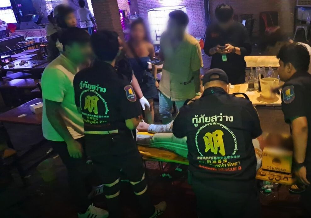 Pattaya bar fight injures more than 6 people