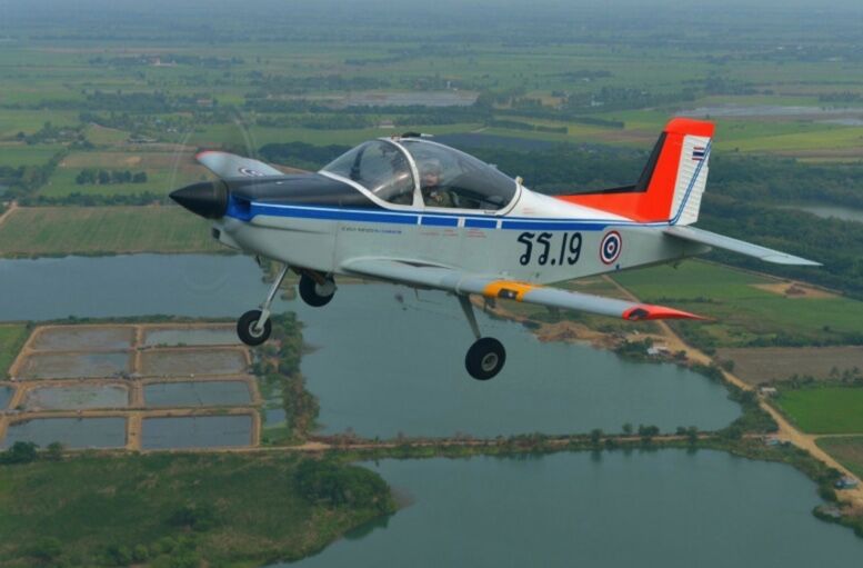 Tragic crash kills air force flight instructor and injures trainee in Thailand