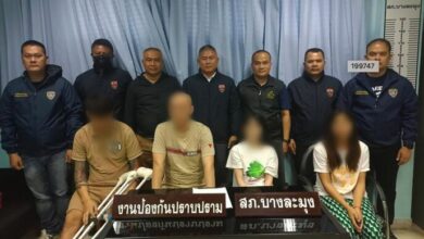 Pattaya cops swoop on Chinese and Burmese nationals for illegal entry and overstay
