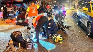 Speeding concerns rise in Pattaya following motorcycle accident on Beach Road