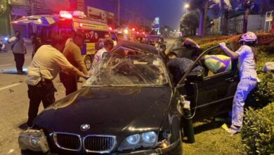 Music teacher seriously injured in Pattaya car accident on Sukhumvit Road