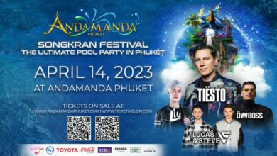 Celebrate Songkran like never before with top DJs at Andamanda Waterpark Phuket Songkran Festival