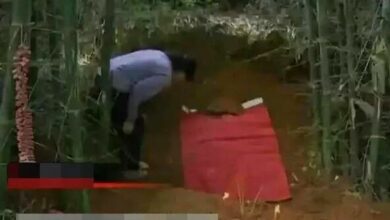 Man found alive after being buried in Guangxi province, China