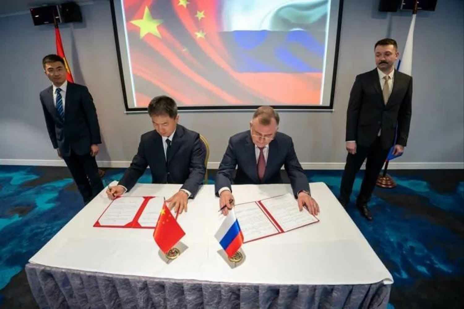 China and Russia sign maritime law enforcement agreement