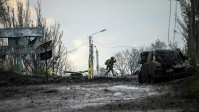 Ukraine’s soldiers make determined stand against Russia in brutal battle for Bakhmut