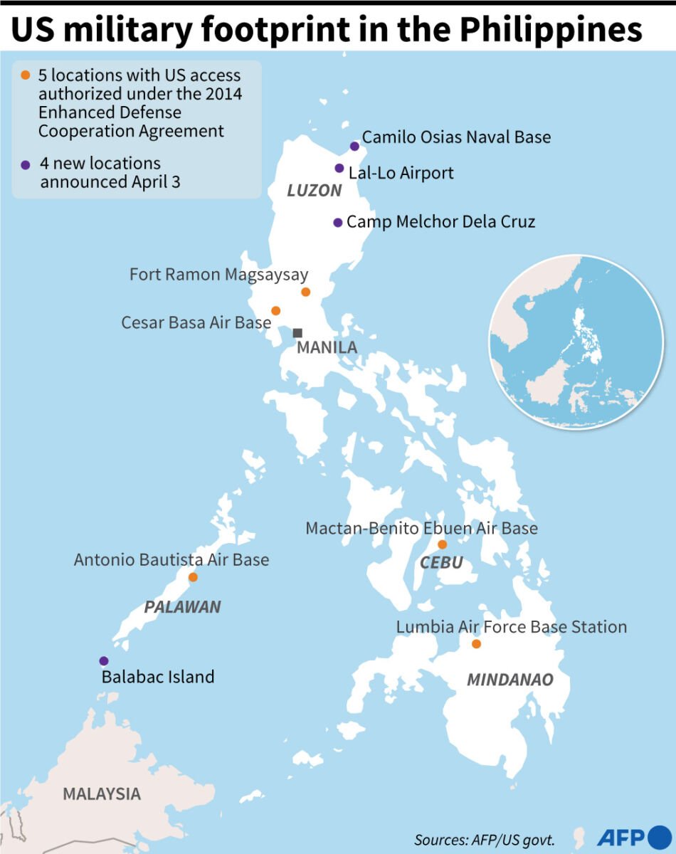 US granted permission to expand military presence in the Philippines: What does it mean? | News by Thaiger