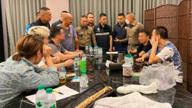Police bust Chinese loan shark gang at luxury house in Pattaya