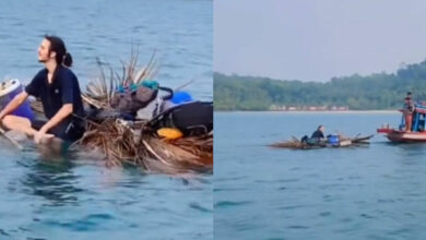Castaway farang rescued from Thailand’s waters (video)