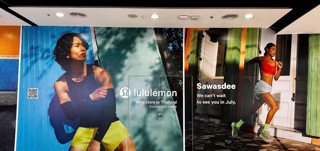 lululemon athletica plans to open its first store in Thailand on