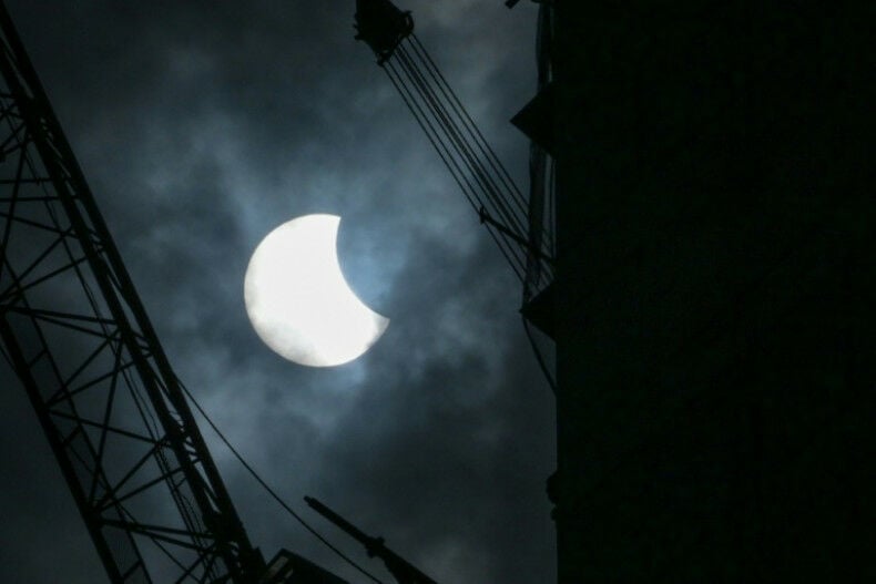 Observers marvel at stunning solar eclipse in Australia