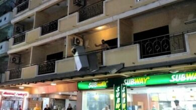 Italian man throws furniture off Pattaya balcony, tests positive for ‘ice’ (video)
