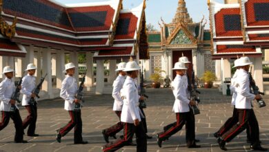 Royal guard dismissed for misconduct without pension