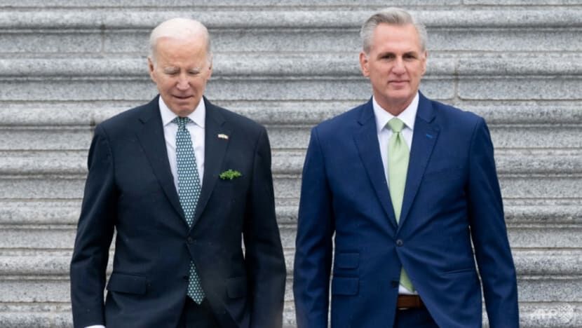 Biden holds crucial meeting with Republicans on US debt limit impasse