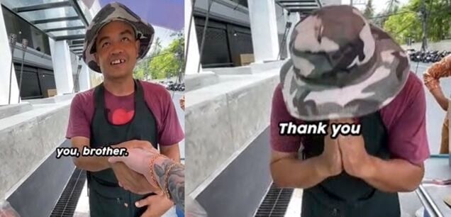 Australian TikTok star gives Patong fruit vendor 2,000 baht as reward for kindness (video)