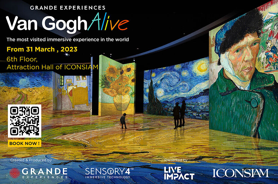 Van Gogh Alive, things to do bangkok