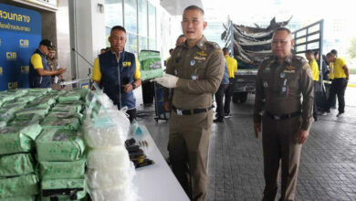 Nine arrested in 1.5 tonne crystal meth seizure at Thai pier