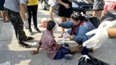 Chinese driver injures three in Pattaya road accident, faces charges