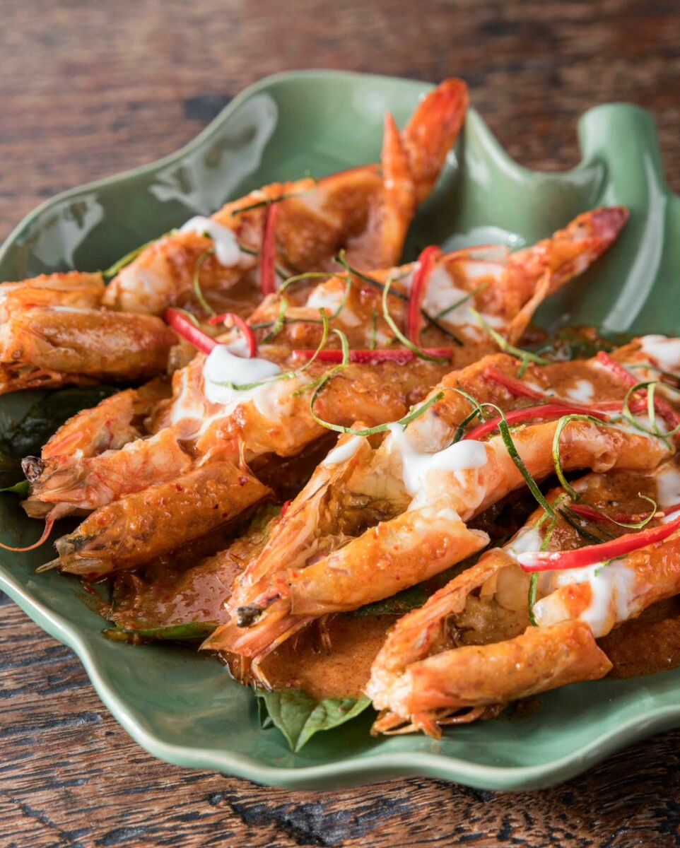 Food at Supanniga restaurant in Thonglor