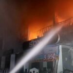Fire at electrical appliance store in Korat causes 50 million baht in damage | Thaiger