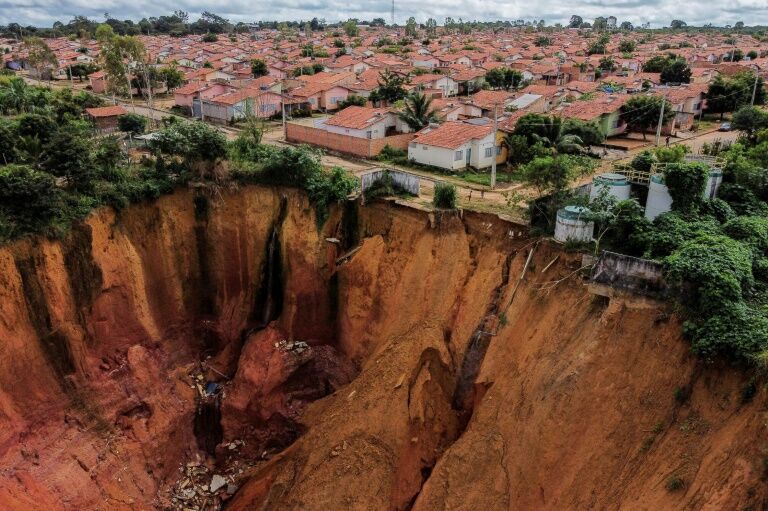 Brazil city’s nightmare: Earth crumbles beneath them