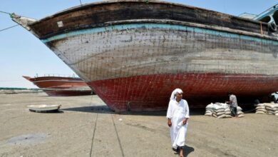 Iran’s traditional wooden lenj boats face extinction as modern vessels take over