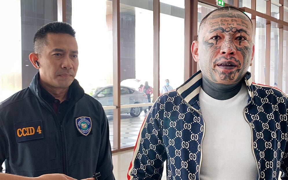 Tattooed Thai gangster-turned-influencer Keng Laiprang sentenced to prison