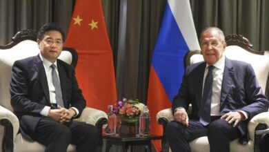 Chinese foreign minister assures Russia and India of deepening bilateral ties at SCO meeting
