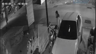 Pyjama drama: Woman caught stealing a motorbike in her PJs in Pattaya”
