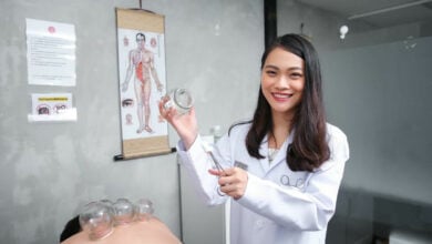 Western tourists embrace traditional Chinese medicine in Thailand