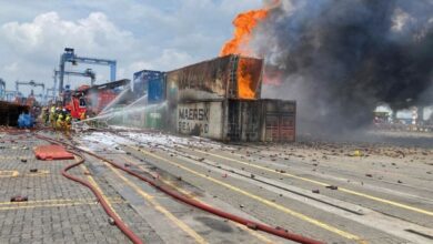 Investigations ongoing into Northport container fire, false declarations suspected