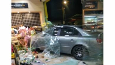 Farmer crashes into petrol station shop after mistaking accelerator for brake