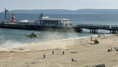 Bournemouth beach deaths: No vessel contact, man arrested for manslaughter