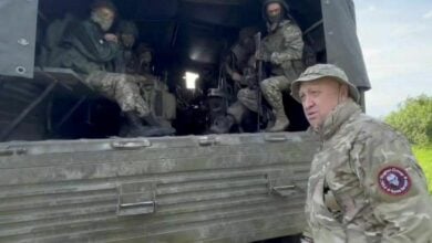 Russian officer detained by Wagner group after firing on vehicle in Ukraine