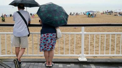 Met Office issues yellow thunderstorm warning after UK’s hottest days