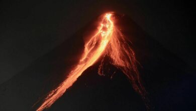 Thousands evacuated as Philippines’ Mayon volcano oozes lava