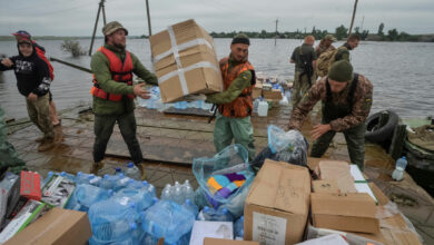 Ukraine recaptures villages amid rainfall, Russia enlists Chechen forces